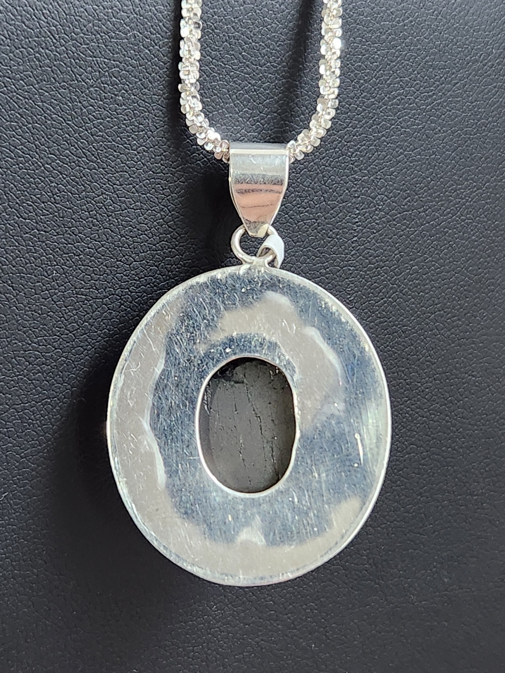 Devious! VID! Natural Black Star Diopside Bali Pendant W/ D Cut 925 Italy 20" - Picture 7 of 14